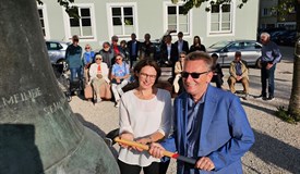 Dekanin Dorothee Löser und Präsident Franz Rasso Böck