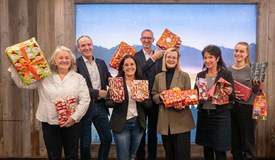 Kerstin Duchardt, Präsident Ellio Schneider, Liesa Fink, Roland Hüber, Nathalie Wölfle, Anja Sander, Bettina Wujewitsch